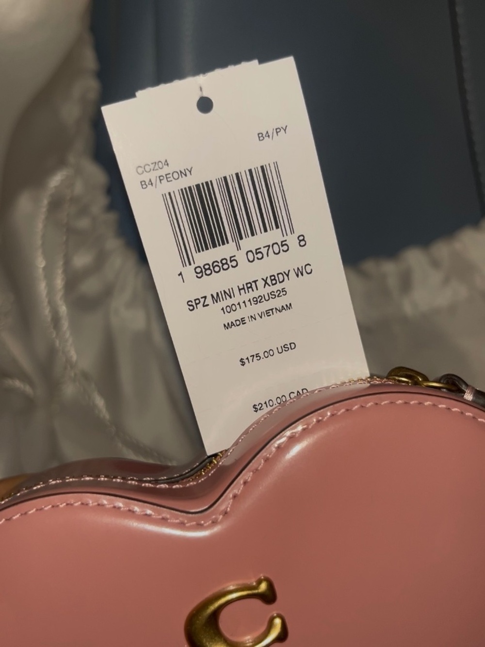 Coach Heart Crossbody